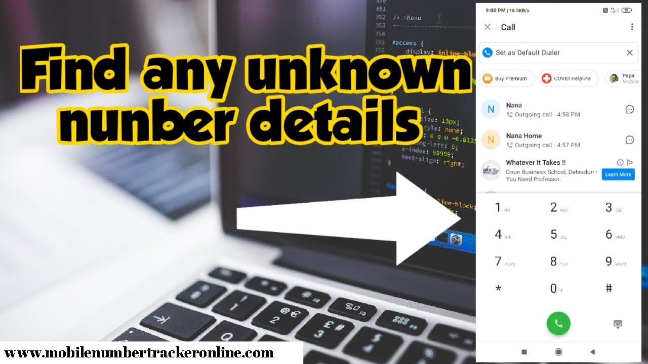 How To Find Number Details