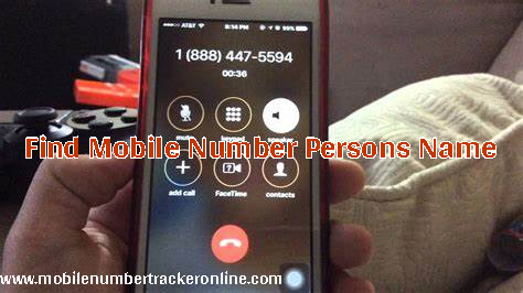 Find Mobile Number Persons Name