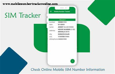 Sim Number Location Tracker Online