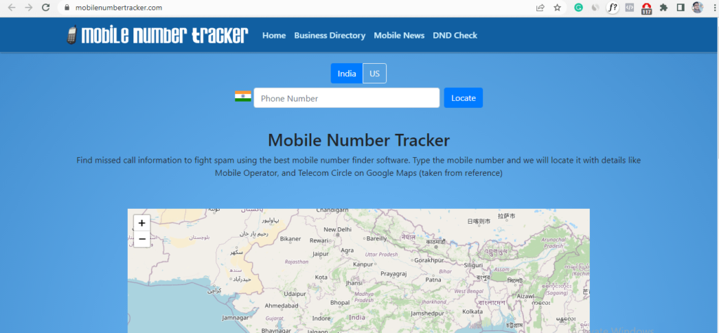 Mobile Number Current Location On Map