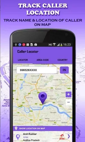 Phone Number Locator With Map