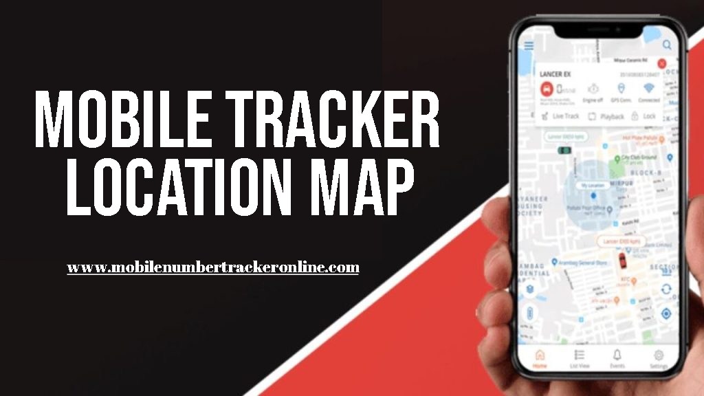 Mobile Tracker Location Map