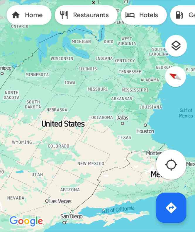 Google Maps information