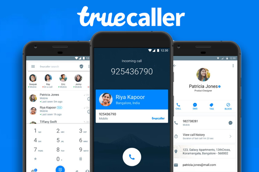 TrueCaller website image