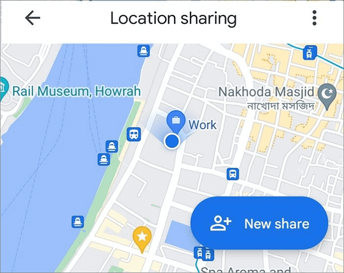 Trace Mobile Location On Google Map