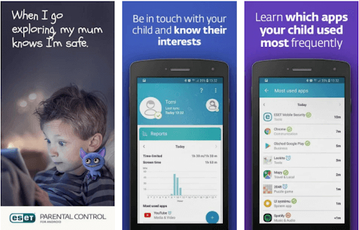 ESET Parental Control apps