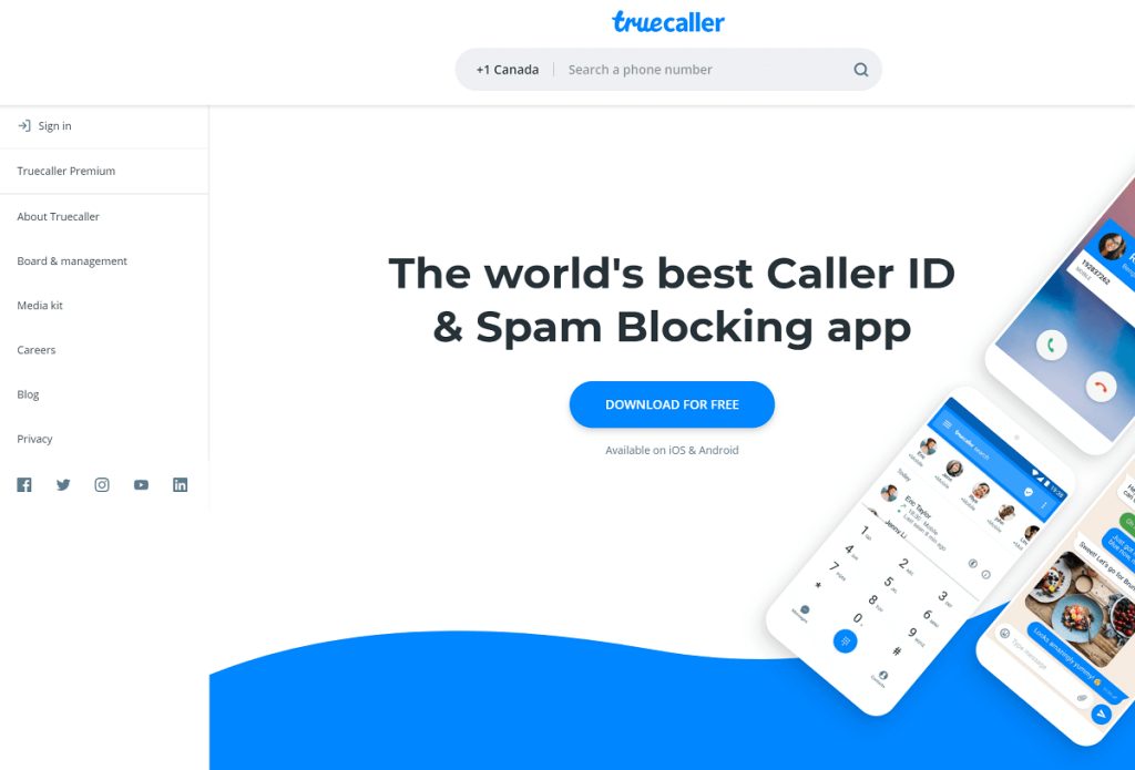 Truecaller Phone Tracer apps