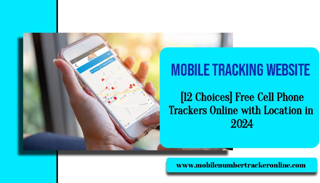 Mobile Tracking Website