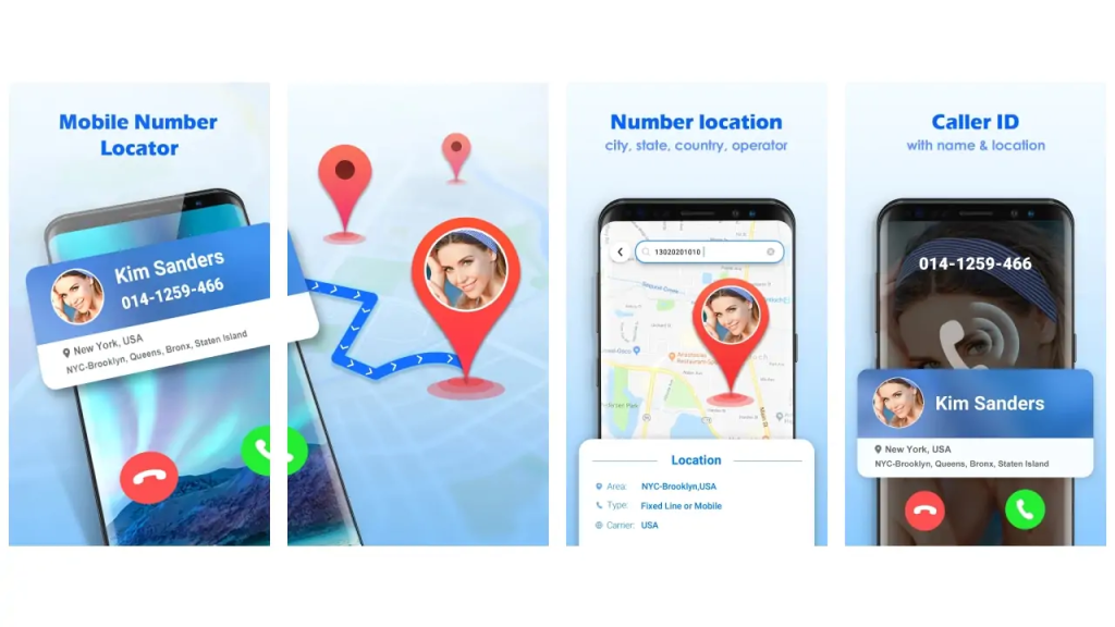 Caller ID & Number Locator apps