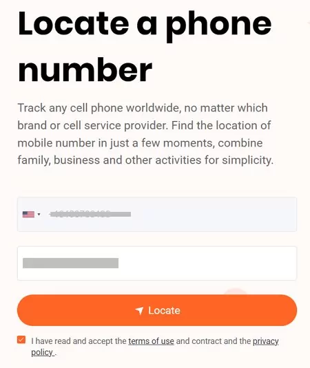 LocatePhone (Web)