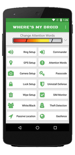 Where's My Droid Apps