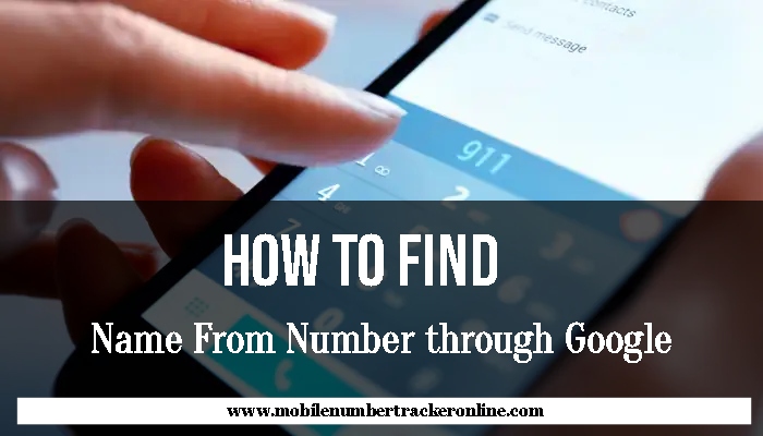 Find Mobile Number Person's Name