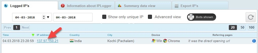 Trace Mobile Location With Address