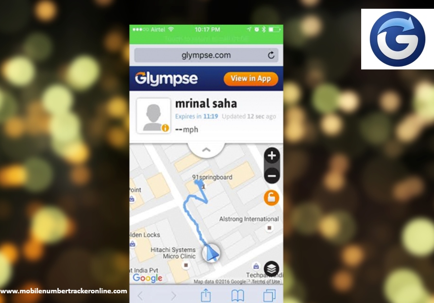 Glympse – Share GPS location