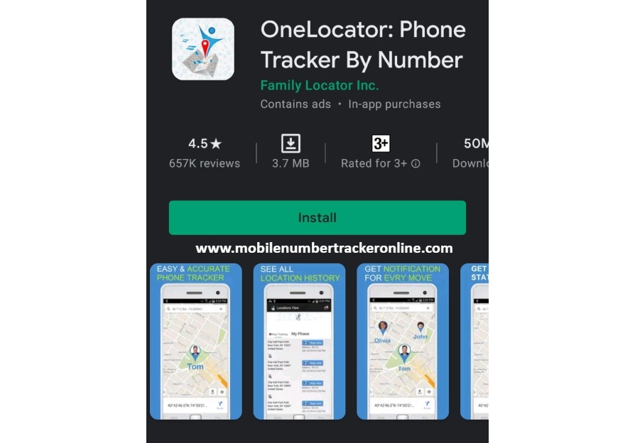 Locate Mobile Number on Google Map