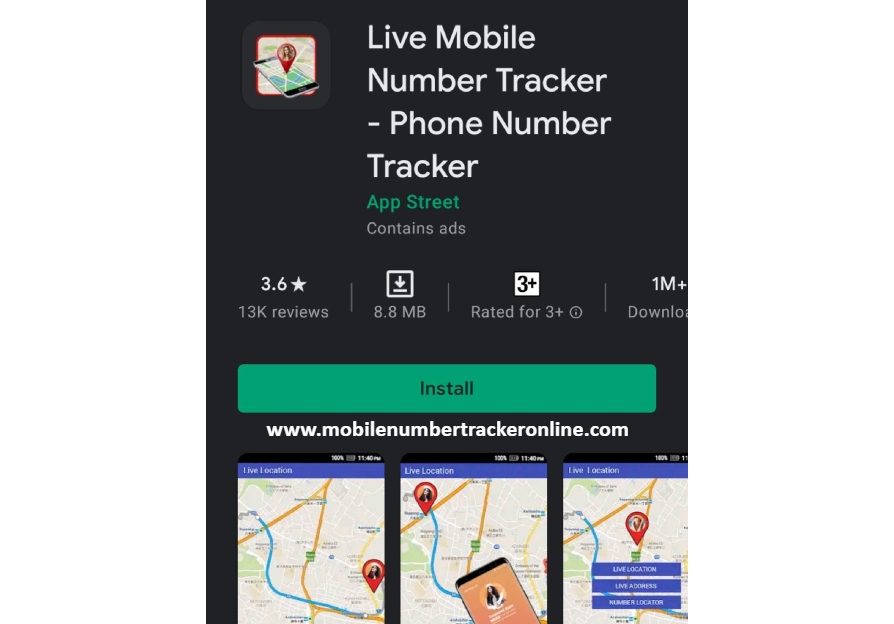 Live Mobile Number Tracker Apps