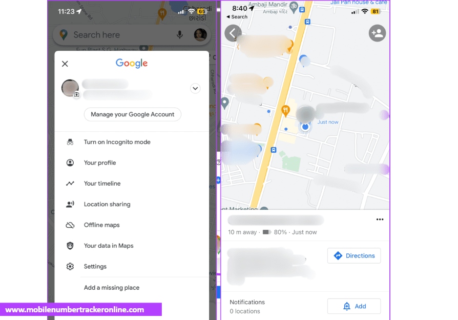 How to Trace a Phone Number by google maps