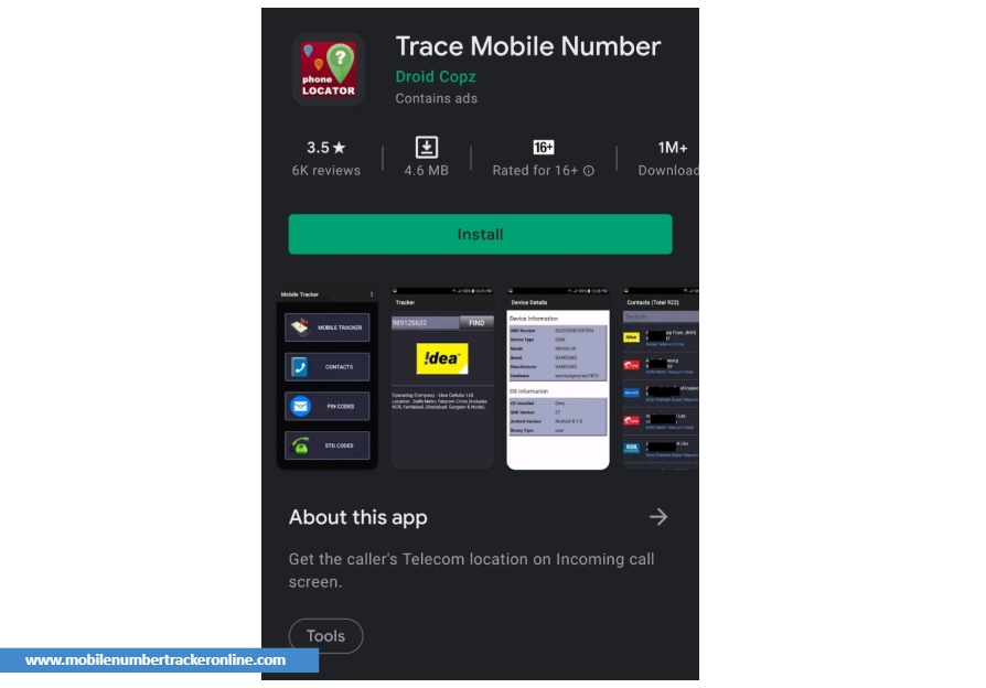 Trace Mobile Number