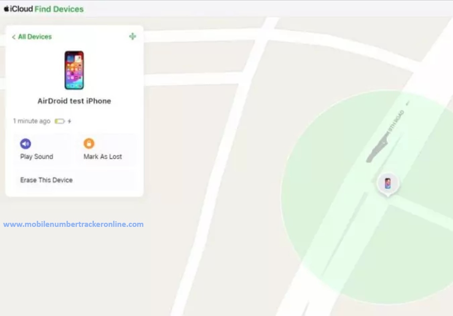 iCloud Find Devices