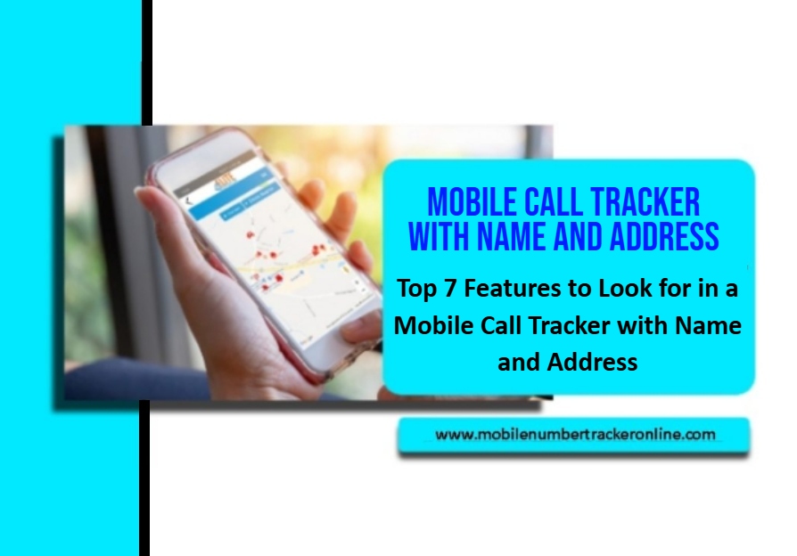 Mobile Call Tracker With Name and Address